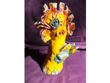 Wyroby ceramiczne - kogut.