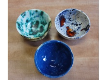Wyroby ceramiczne - miski małe.