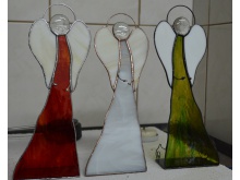 Wyroby ze szkła - anioł.