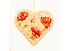 Drewniane serce.
