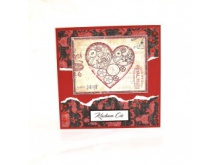 Kartka walentynkowa.