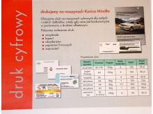 Wizytówki, papier firmowy, koperty.